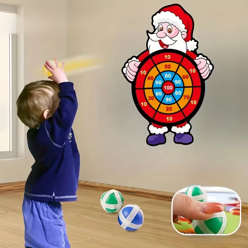 1 Set of Christmas Santa Claus Darts Game