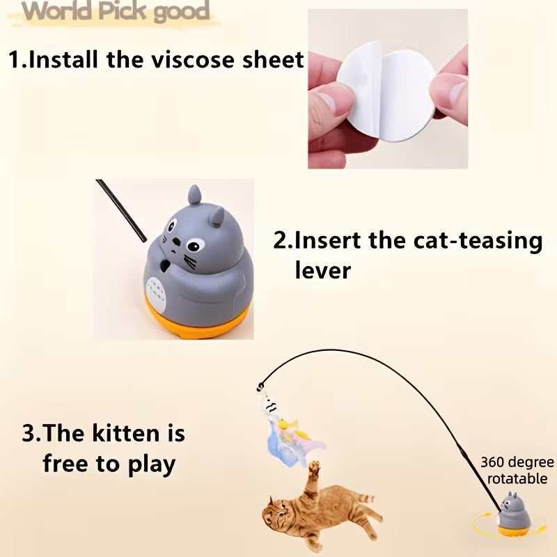 Cat Puzzle Maze Hole Toy Set, Random Color