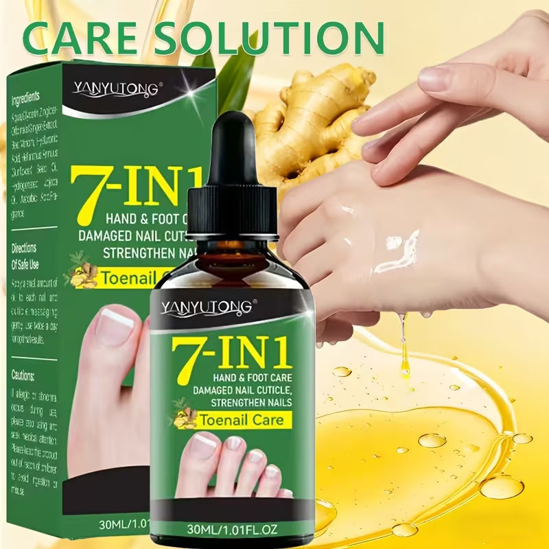 30ml Fast-Acting Turmeric Essential Oil Nail Strengthener Suitable for - Strengthen Weak, Split