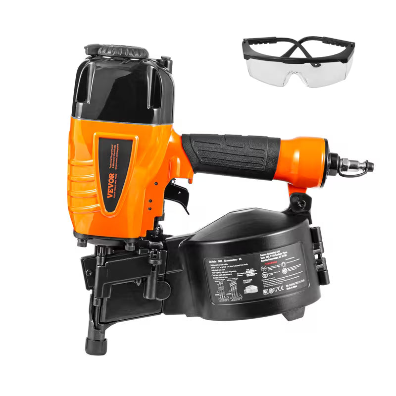 VEVOR MCN55/65/70/83/90 Coil Siding Nailer 1 inch to 2-1/4-inch/1-1/4" to 2-1/2"/1-3/4 to 2-3/4