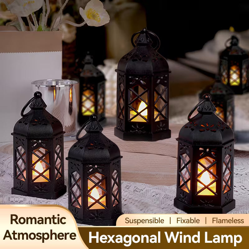 2/4/6/12-Pack Family Holiday Decor Hanging Lights, Mini