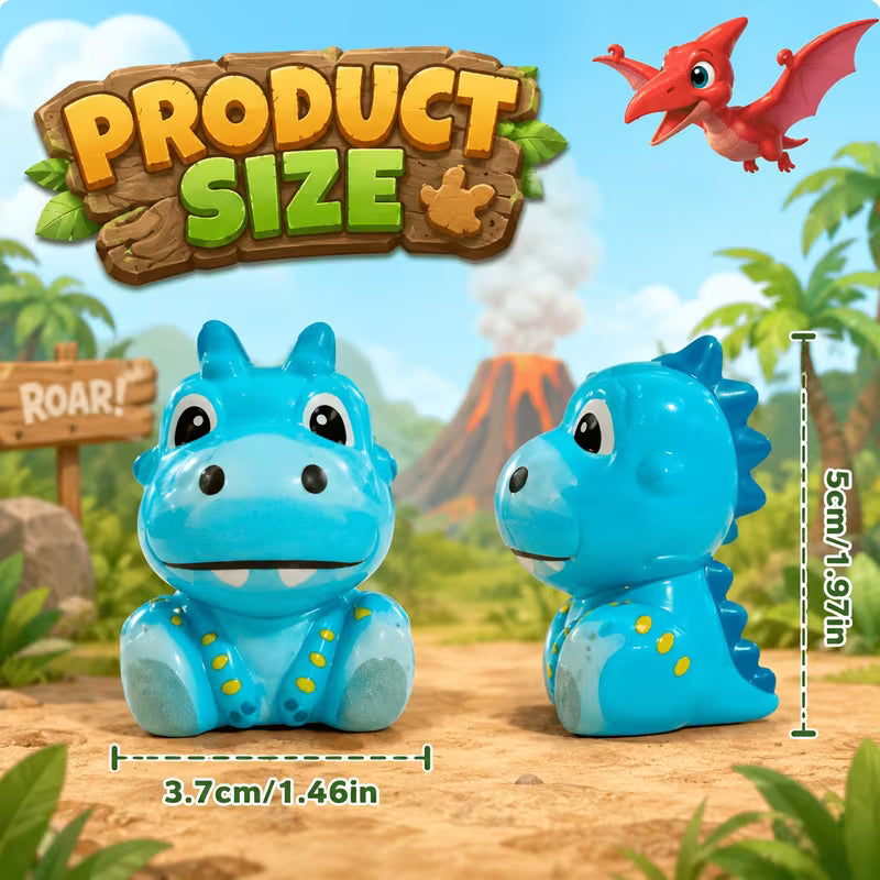 JENCEMOR Multicolor Dinosaur Suitable for Kids Plastic
