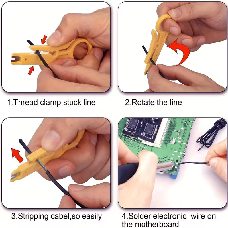 1 Set/19pcs 110V 60W Adjustable Temperature 806 Electronic Soldering Station with 5pcs Soldering