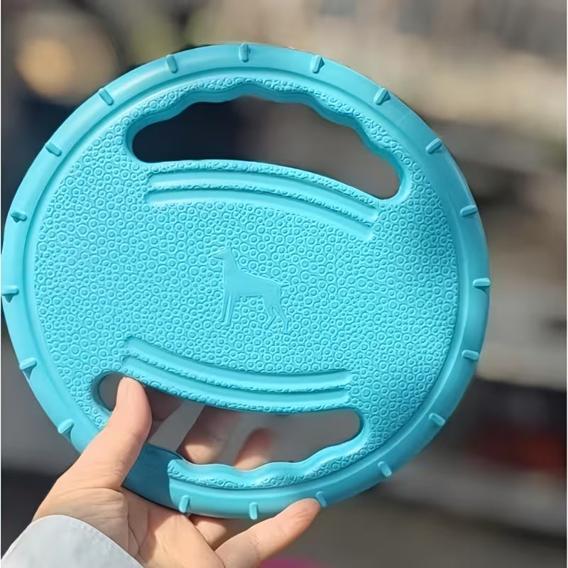 Pet Handle Flying Disc Steering Wheel, Training