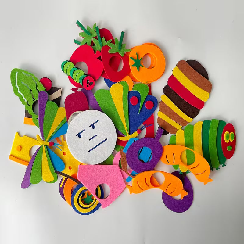 Early Childhood Felt Teaching Aids
