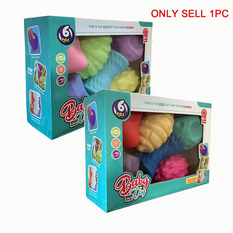 Soft Texture Sensory Ball Set for Youngsters