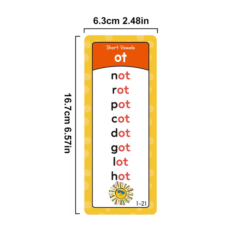 117 Families Words Phonics Word Lists Cards English Educational Teacher