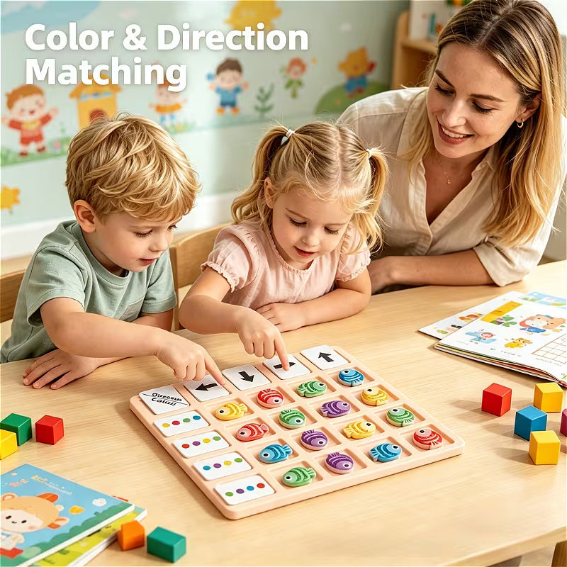 25-Piece Memory Matching Board Game Set