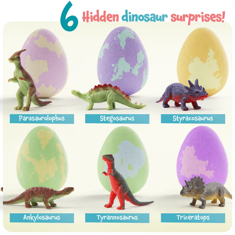 Dinosaur Egg Bath Bombs for Kids
