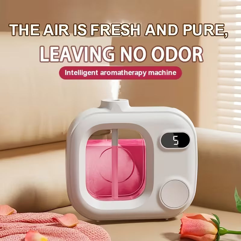 One-Button Switch, Five-Speed Adjustable Smart Aromatherapy Diffuser