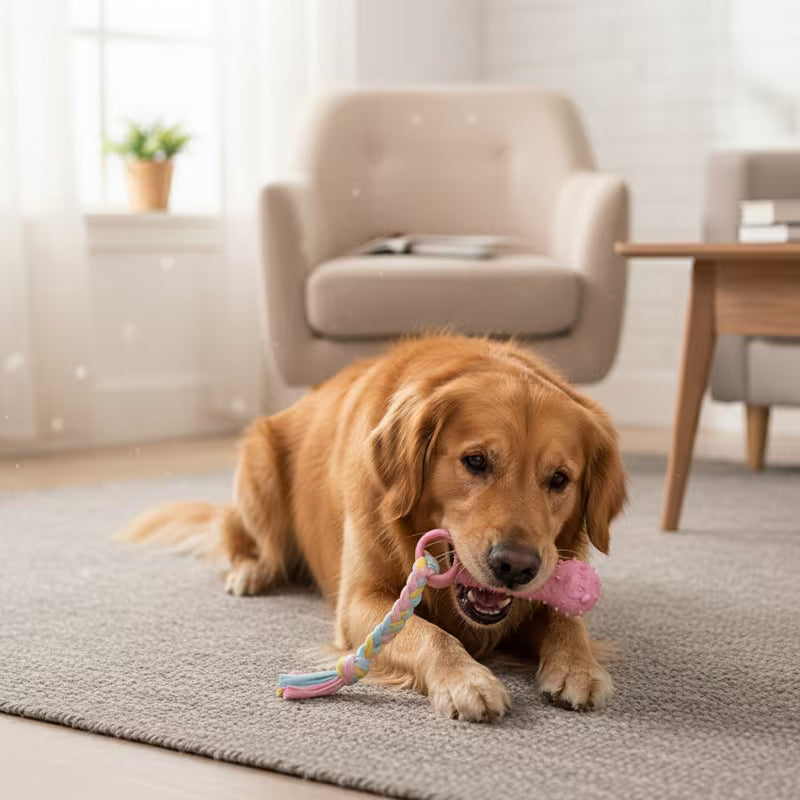 Dog Teeth Cleaning Chewing Toys - Random Style Set