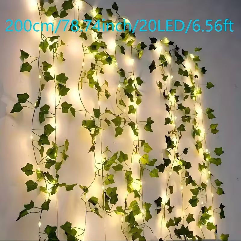 Of Imitation Ivy String Lights, 78.74 inch Long Set