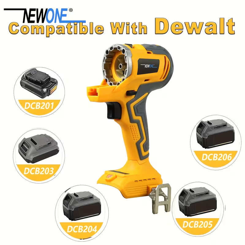 Brushless Multifunction Tool Combination (compatible for Dewalt Battery), 12 Attachment: Drill