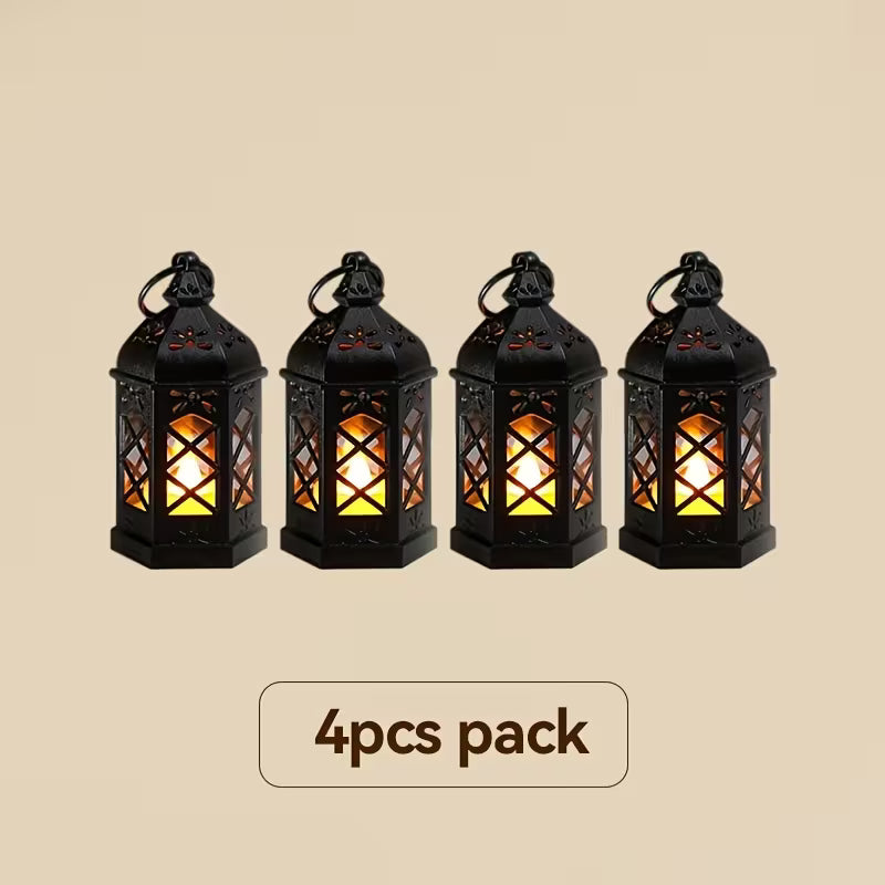 2/4/6/12-Pack Family Holiday Decor Hanging Lights, Mini