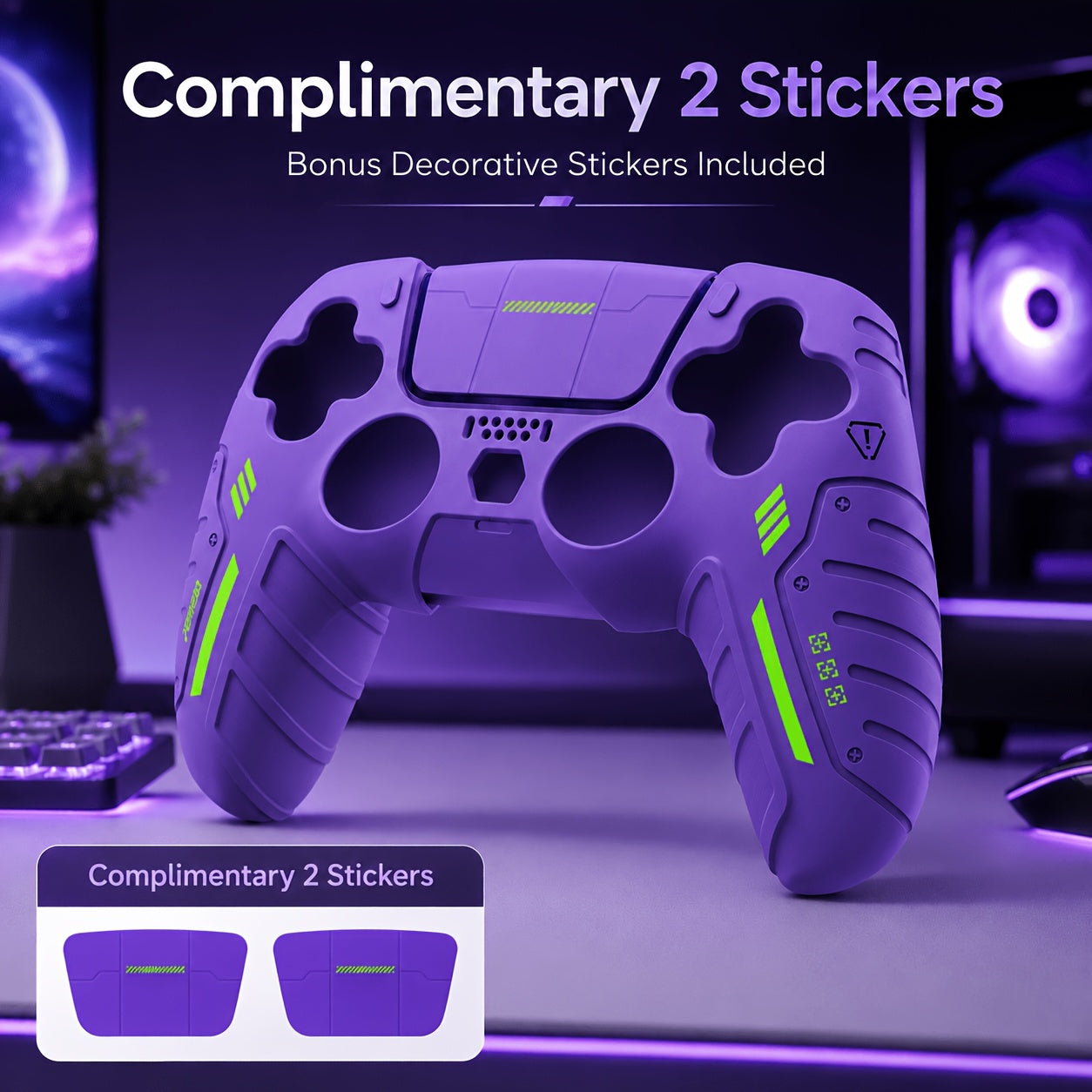 Suitable for PS5 Controller Skin, Silicone Material, Silicone