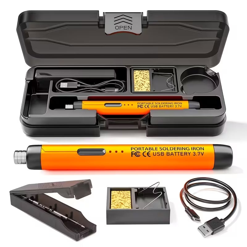Upgraded USB Soldering with 3 Adjustable Temperature Levels, Portable