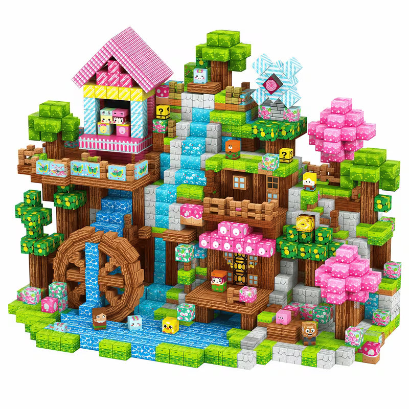300-Piece Magnetic Building Blocks Set Approx 2cm