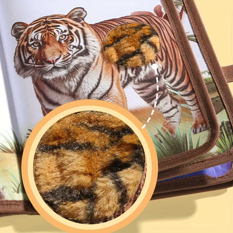 Animal Dinosaur Themed Touch Book