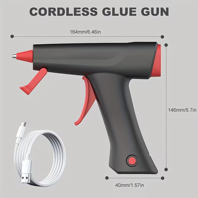 Cordless Hot Melt Glue Gun