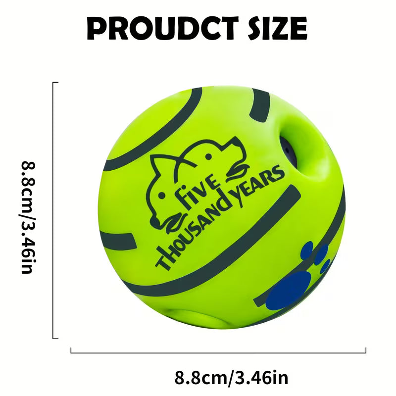 Pet Interactive Rolling Sound Ball Toy, Dog IQ Training Ball