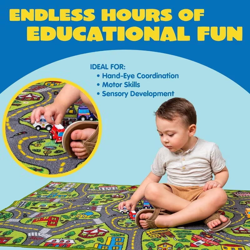 1 Set Play Rugs for Kids Age 3+
