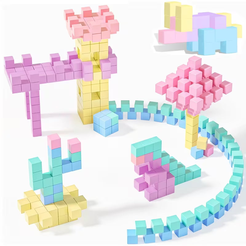 25-Piece/50-Piece/75-Piece Magnetic Building Block Classroom Teaching