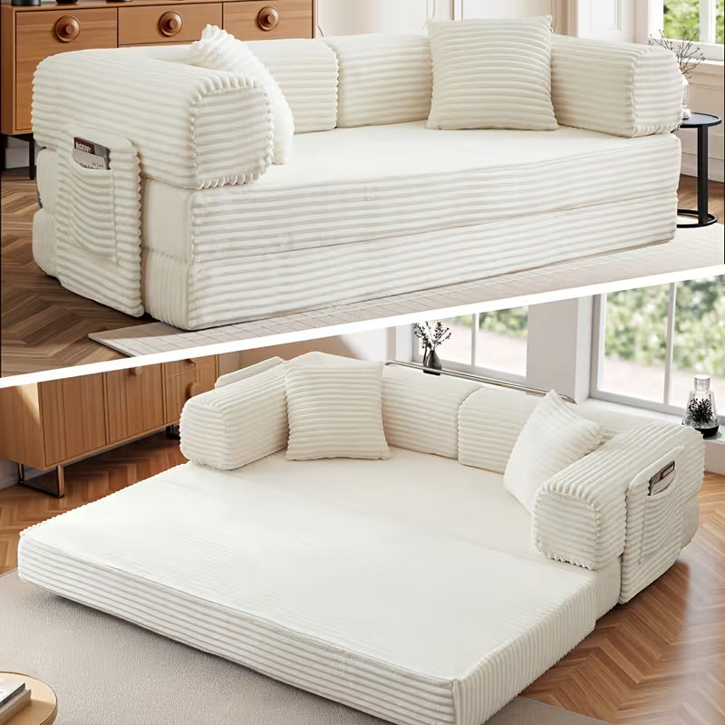 Convertible Folding Sofa Bed, Fold-Out Floor Sofa Couch
