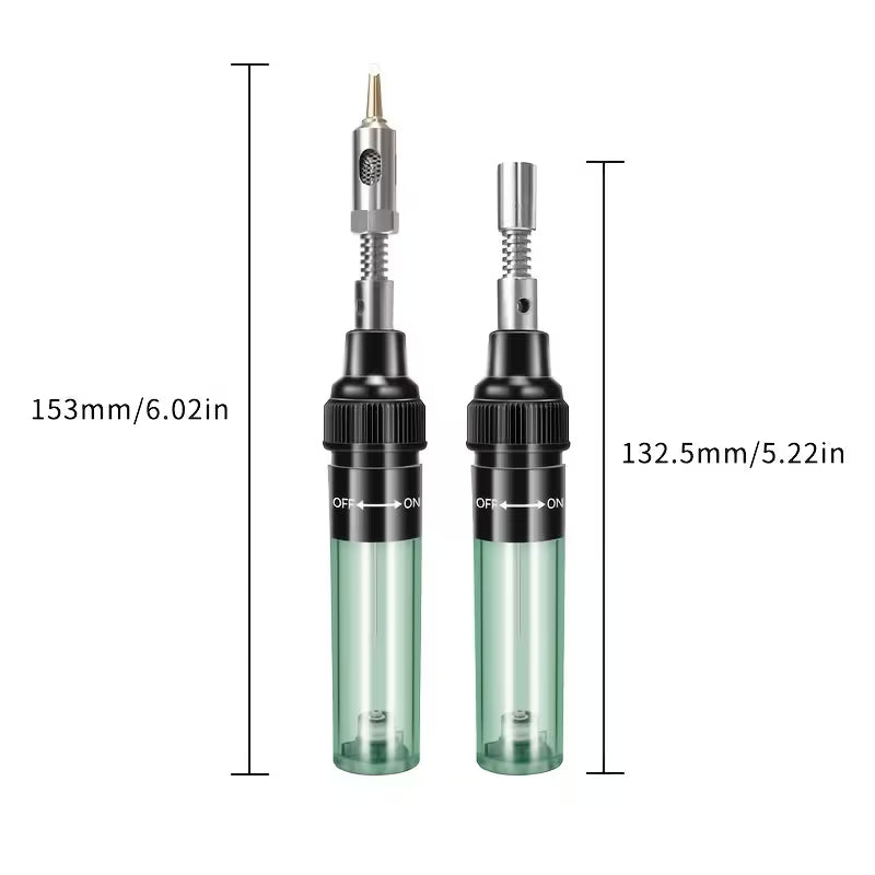 Multifunctional Portable Soldering Iron Kit with Multiple Sizes of Soldering Tips and Screwdriver