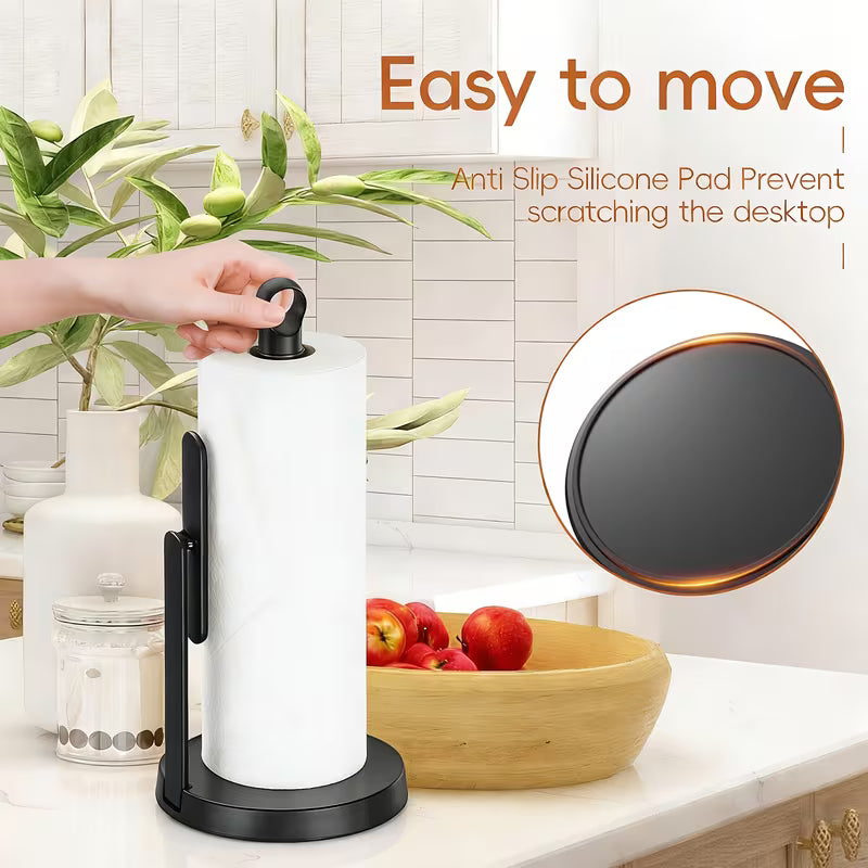 Heavy-Duty Stainless Steel Paper Towel Holder, Stainless Steel