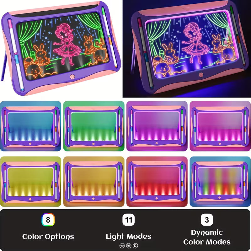 LED Light-up Drawing Writing Doodle Board