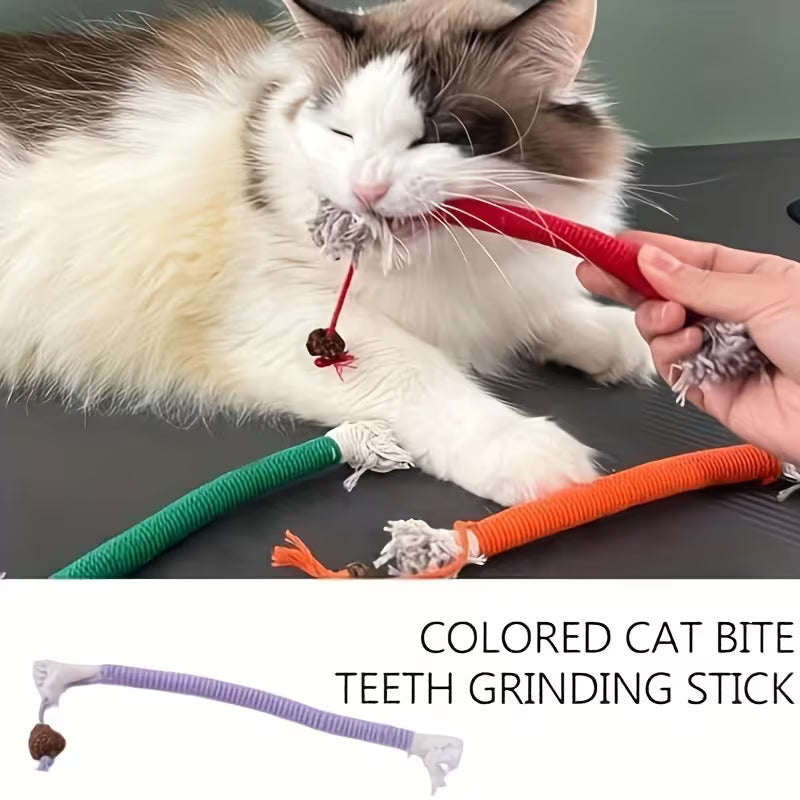 Cat Bite Rope Toy, Cat Tooth Grinding Rope, Random Color