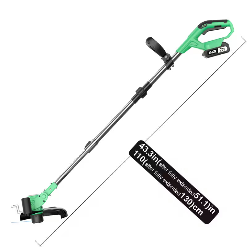 Weeder Trimmer Cordless Lawn Mower, Equipped with A Strong Endurance Lithium Battery