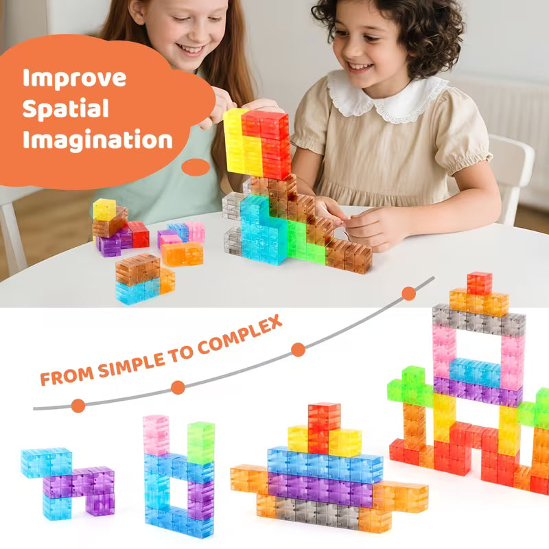 100-Piece Magnetic Blocks