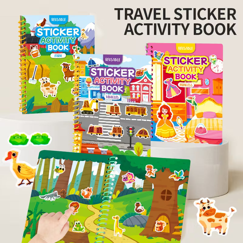 These Fun Stickers Cover Four Popular Themes: Jungle Wildlife