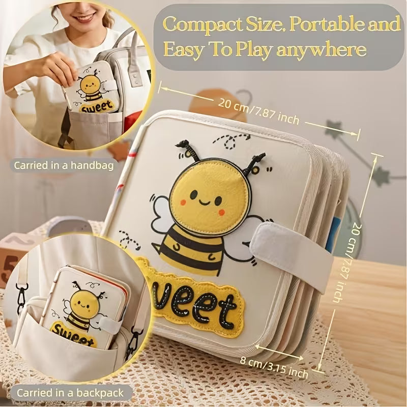 Bee Cloth Book Felt
