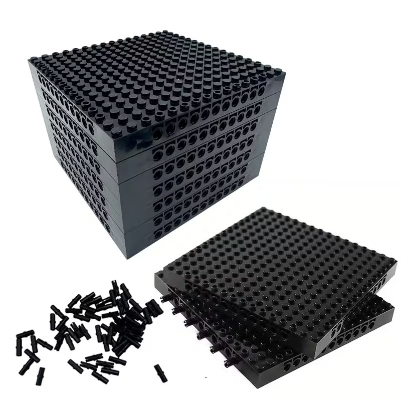 Baseplate Building Block Base Plate Splice Brick DIY Combination MOC Set