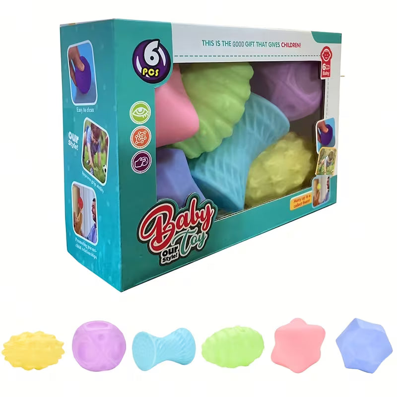 Soft Texture Sensory Ball Set for Youngsters