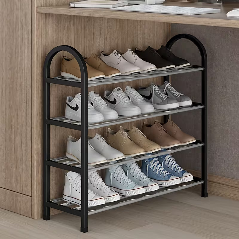 4-layer Shoe Rack Organizer, Suitable for Wardrobes