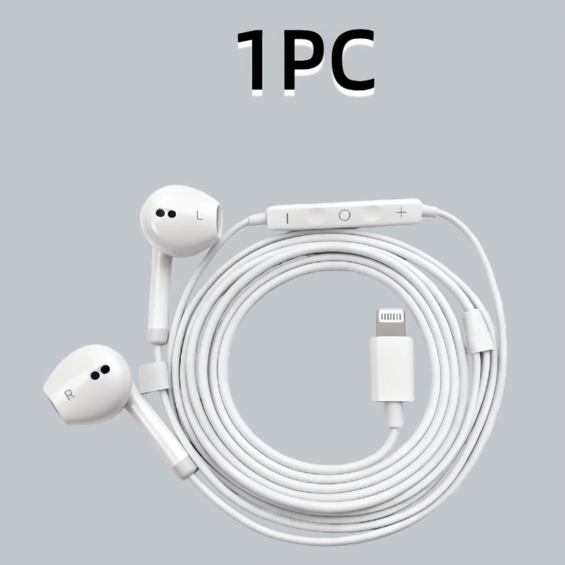 Wired Earphones Suitable for iPhone / In-Ear Noise-Canceling Earphones
