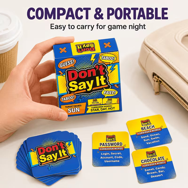 Mini Version of Taboo Card Game