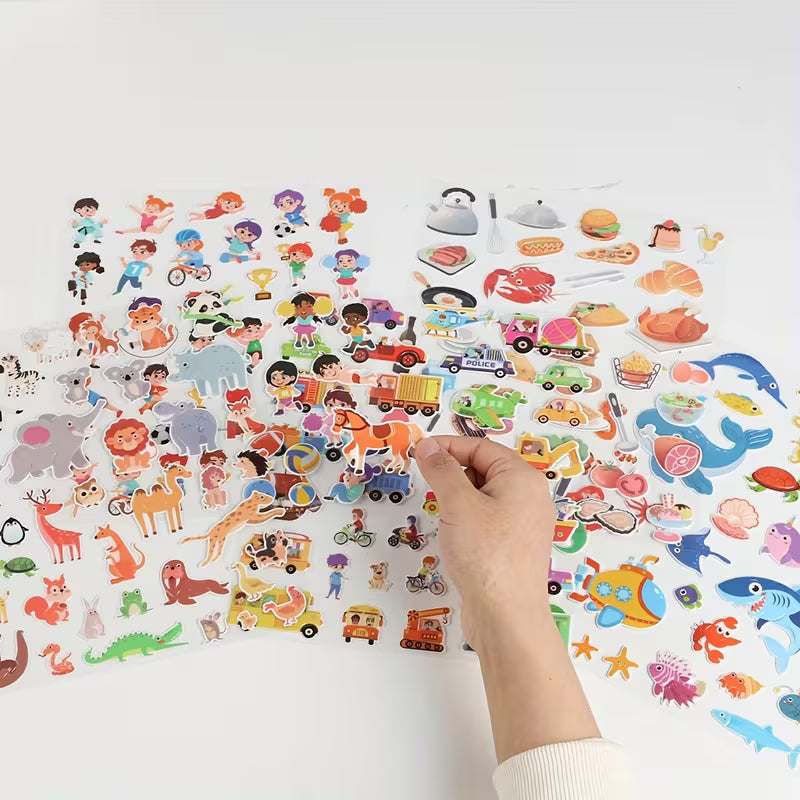 Children's Bubble Sticker Book