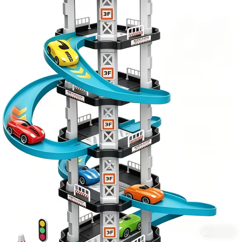 5-Tier Track Car Racing Set