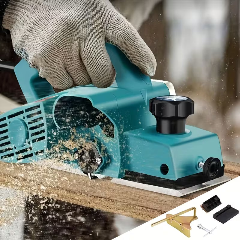 110V Ampere Electric Hand Wood Planer Hand Planers Woodworking Tool Corded Electric Handheld