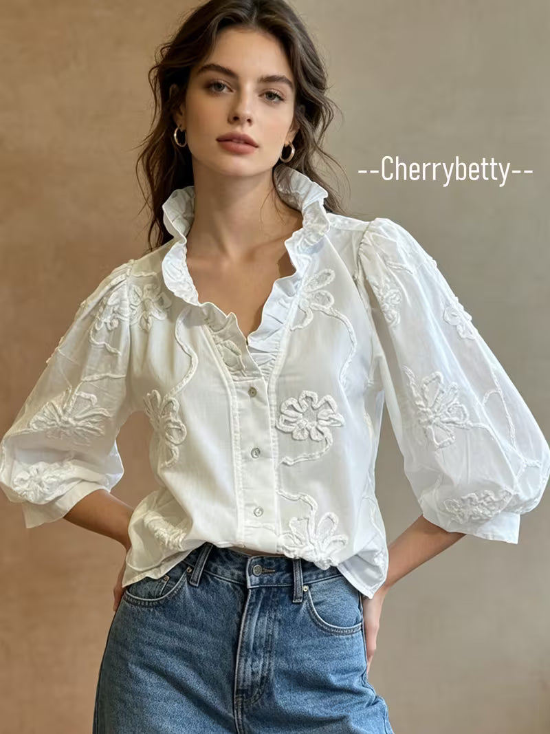 CHERRYBETTY Elegance Womens Tops And Blouses