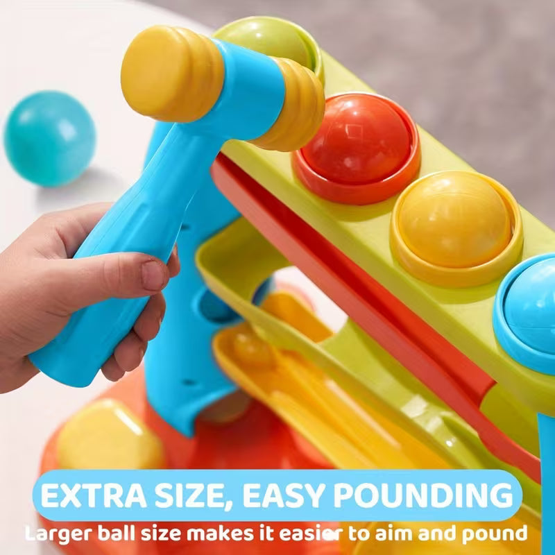 Toy for Toddlers Featuring a Ball Drop