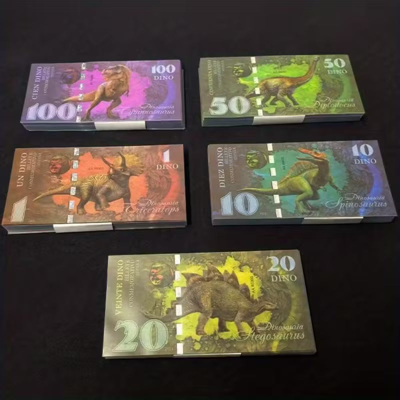 Set Dinosaur Set Commemorative Collection Card