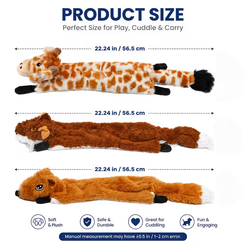 Durable Dog Toys, Squeaky Puppy Toys Tough Dog Squeaky Toys Set