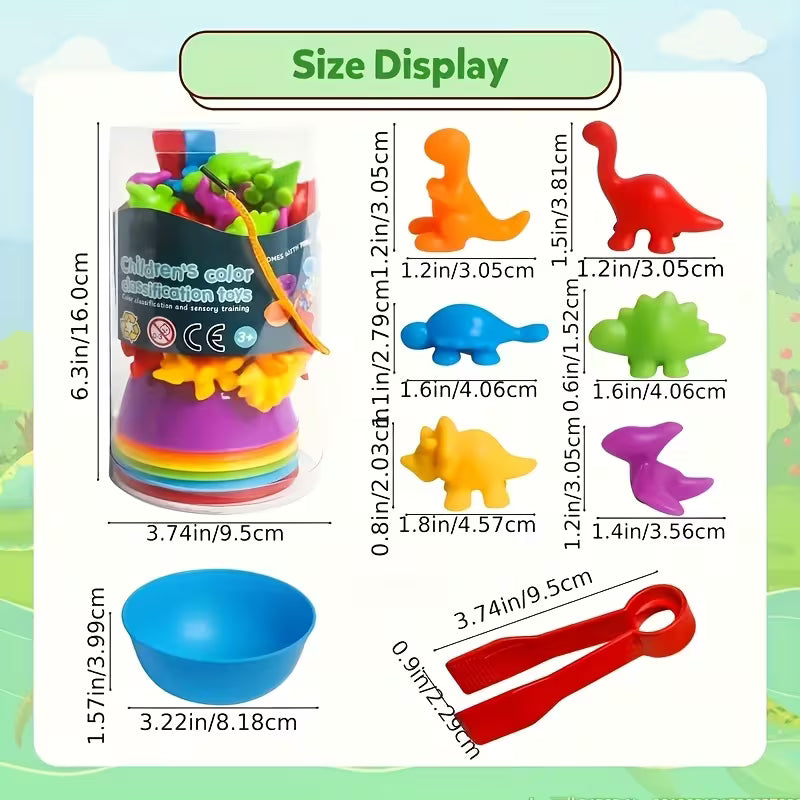 Animal Marine Creature & Zoo Animal Counting & Sorting Learning Set