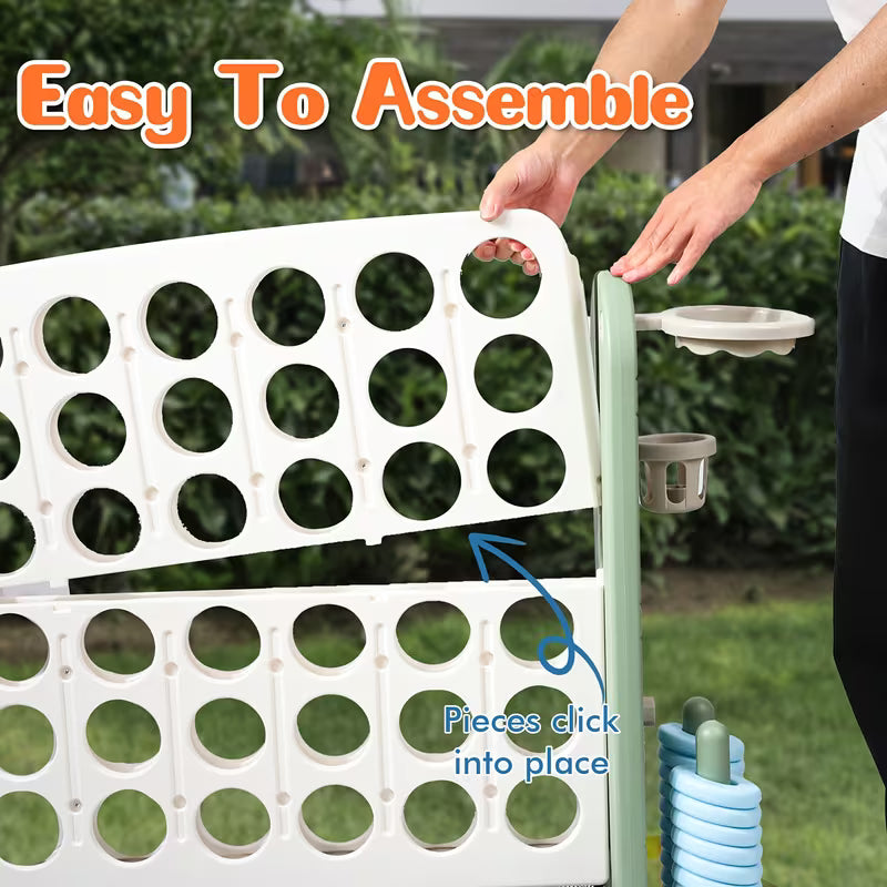 4-In-1 Giant Connect Game Suitable for Kids & Adults