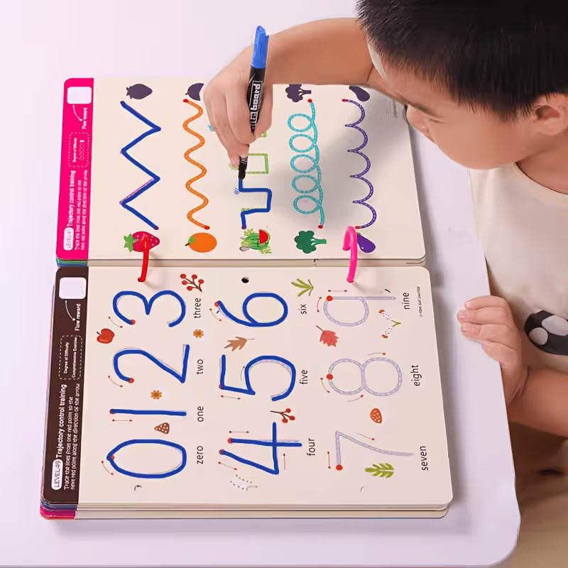 Reusable Workbook for Kids Paper
